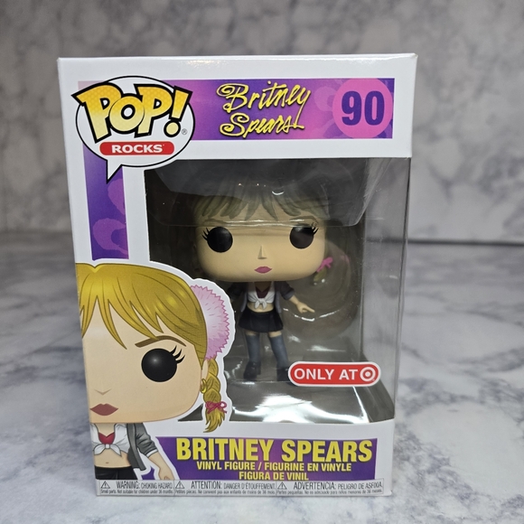 Funko Other - Funko Pop Britney Spears #90 Vinyl Figure Exclusive Baby One More Time Outfit
